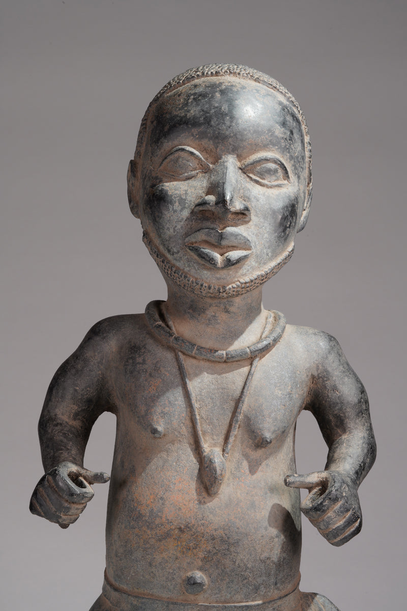Two Esieku Figures