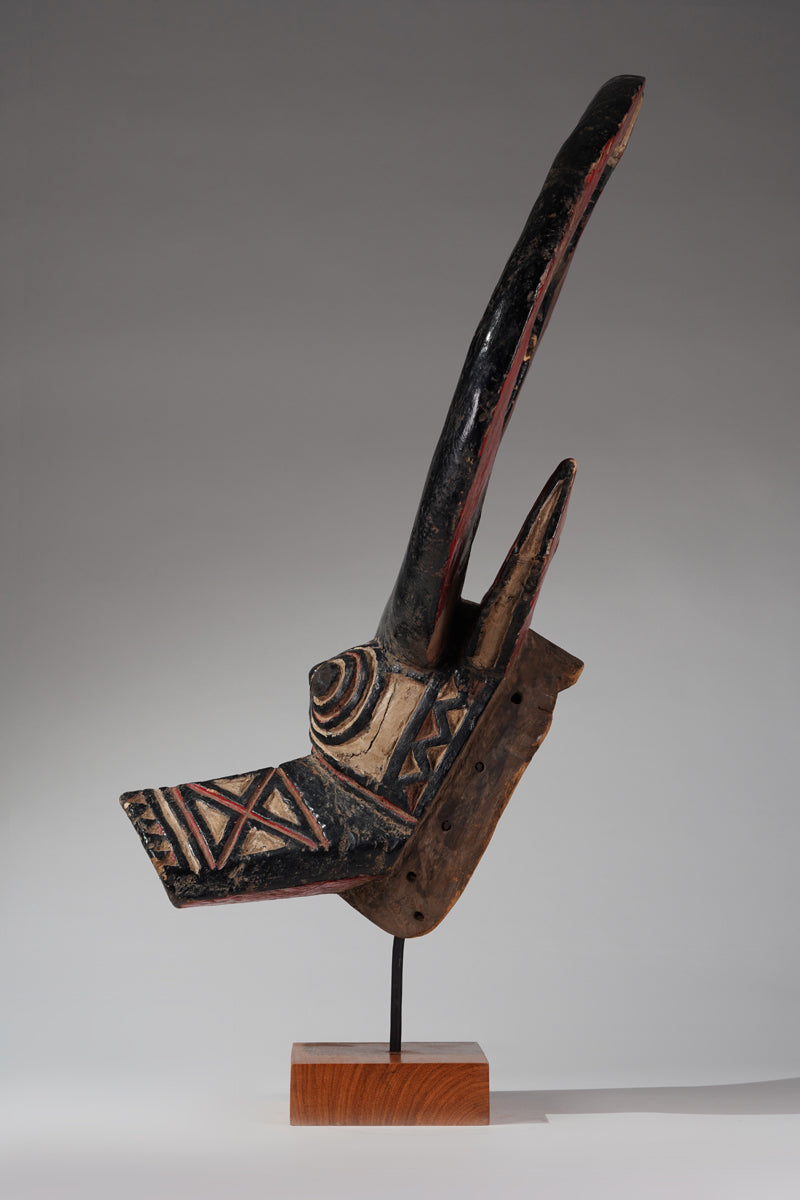 A Gurunsi buffalo mask