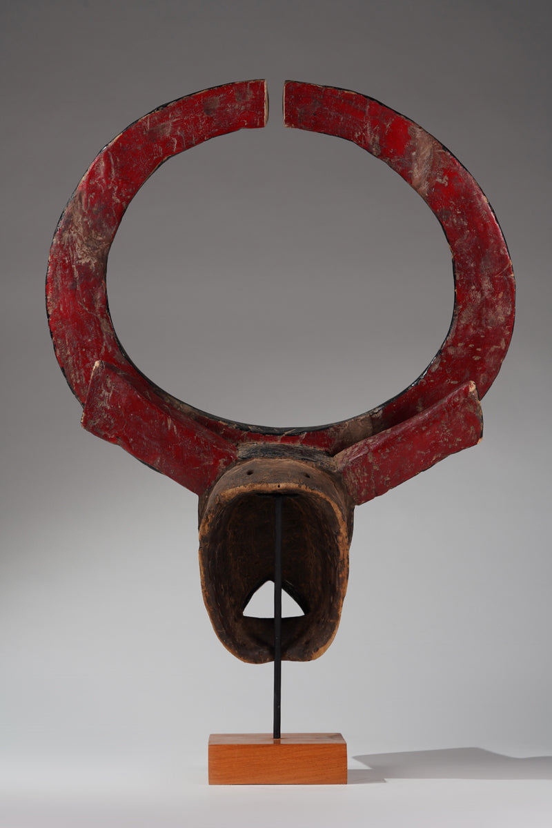 A Gurunsi buffalo mask