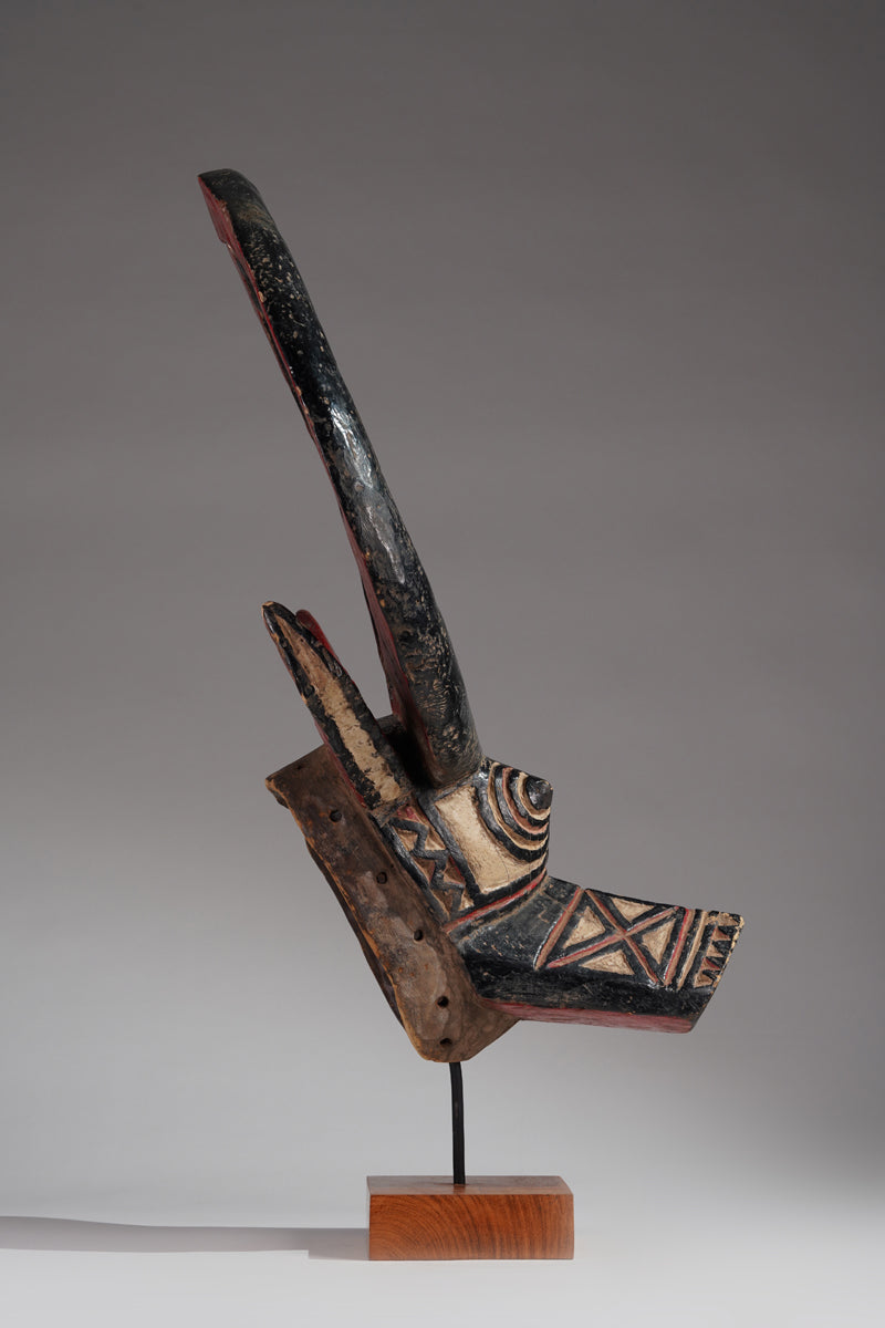 A Gurunsi buffalo mask