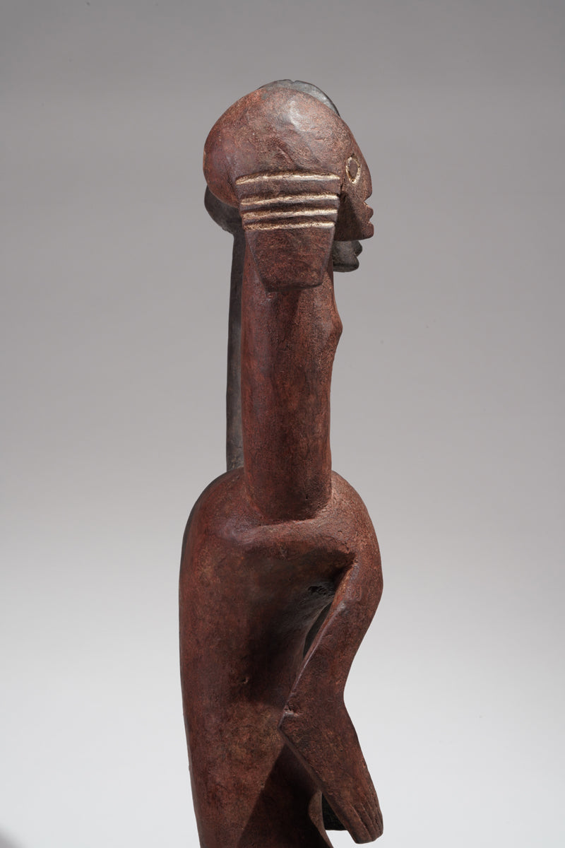 A double headed Mumuye sculpture