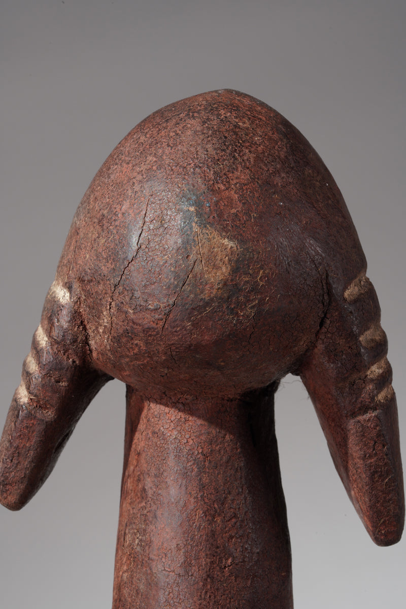 A double headed Mumuye sculpture