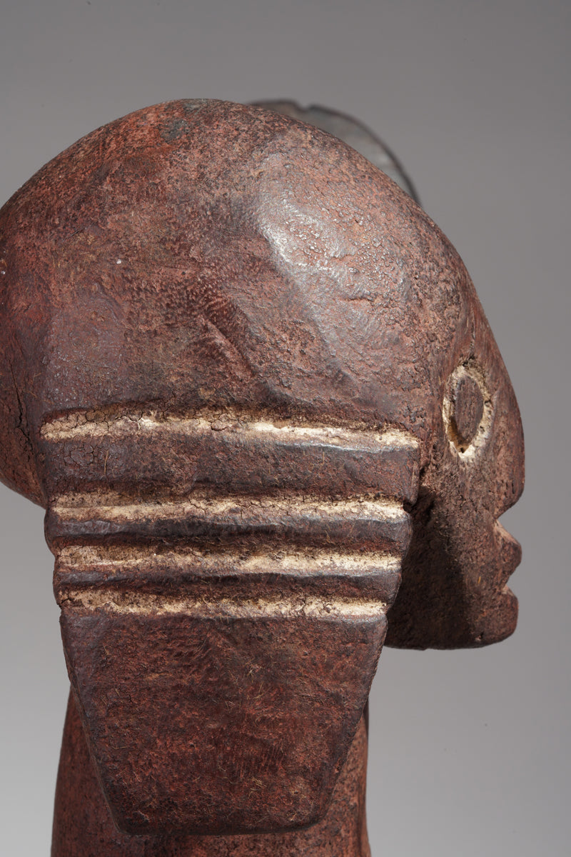 A double headed Mumuye sculpture