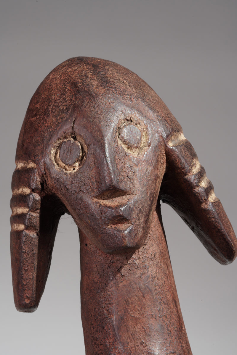 A double headed Mumuye sculpture