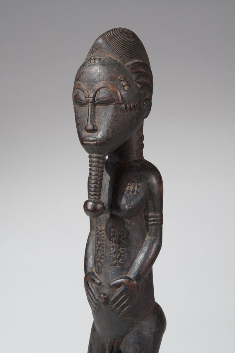 A Baule sculpture