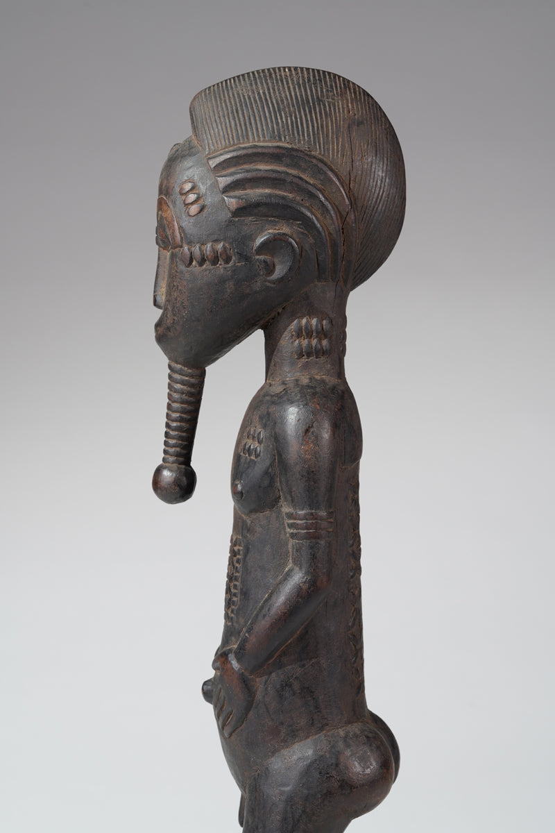 A Baule sculpture