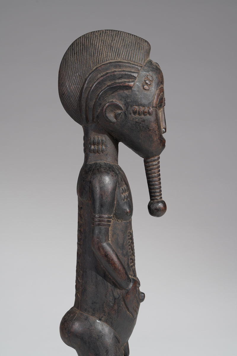 A Baule sculpture