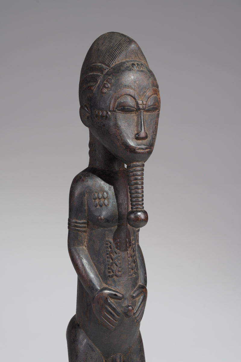 A Baule sculpture