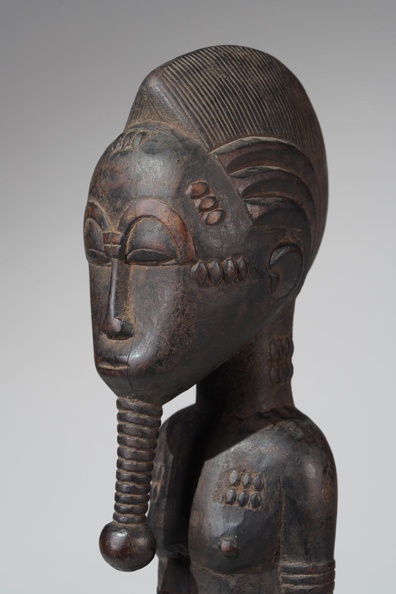 A Baule sculpture