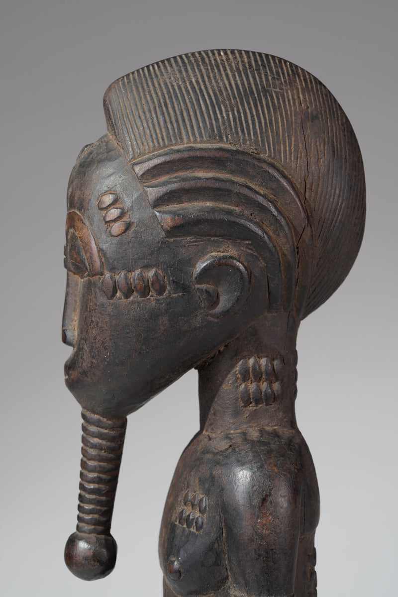 A Baule sculpture