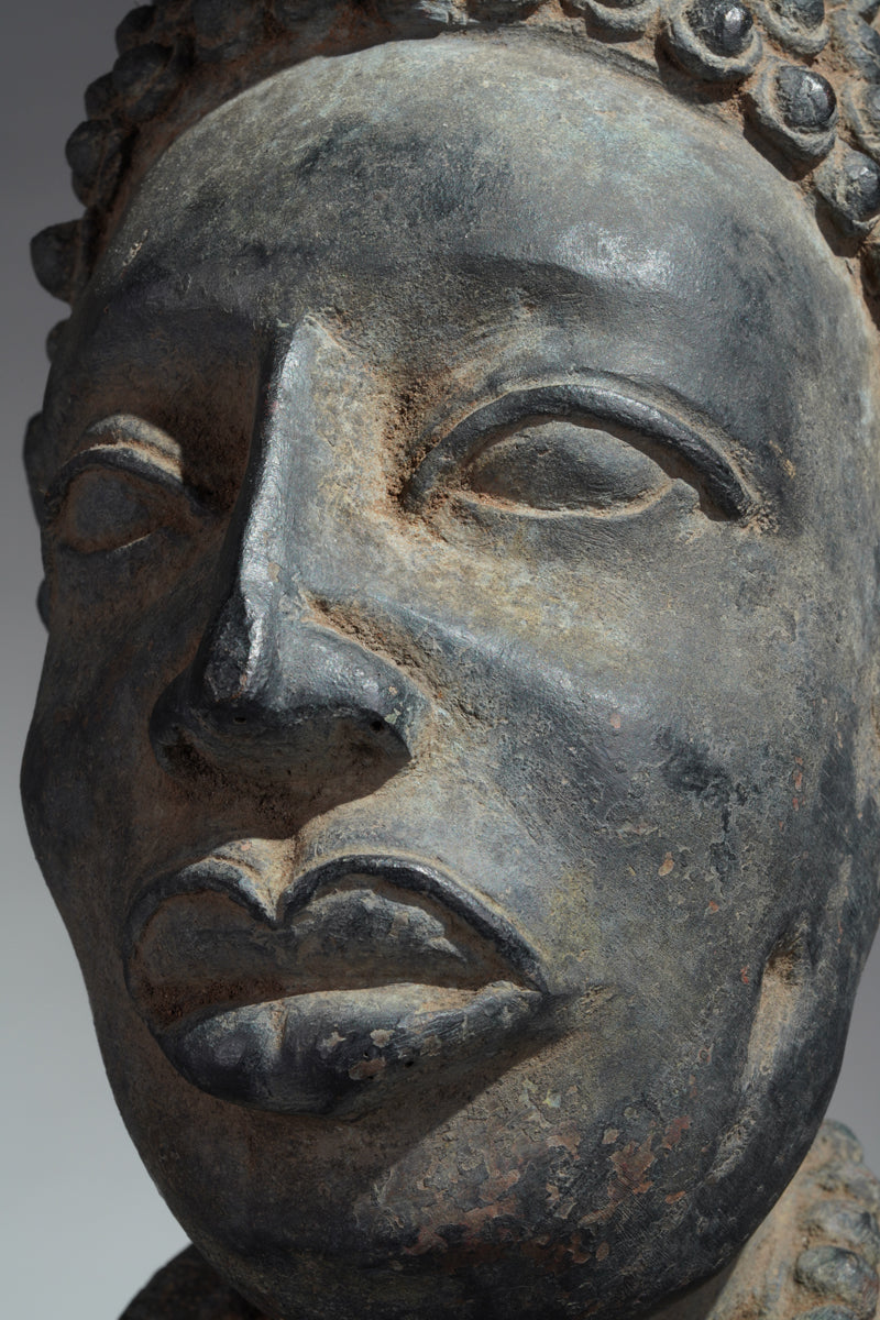 A bronze couple