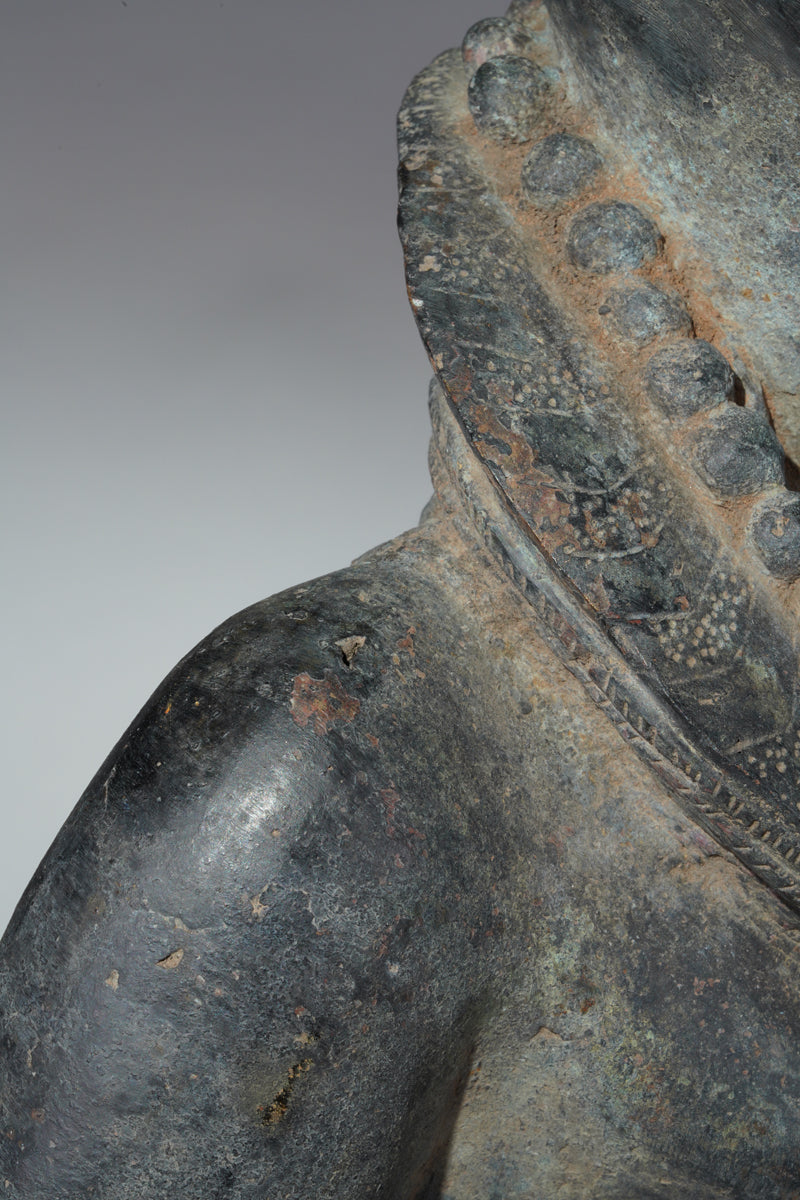 A bronze couple