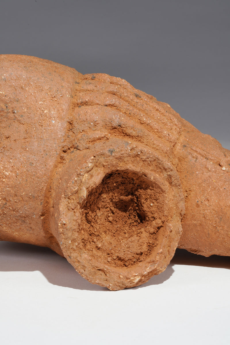 A male terracotta figure in the Nok