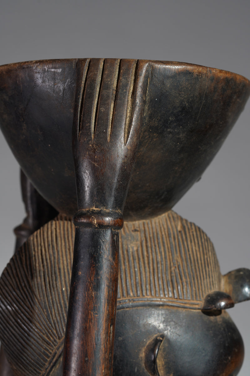 A Senufo maternity sculpture