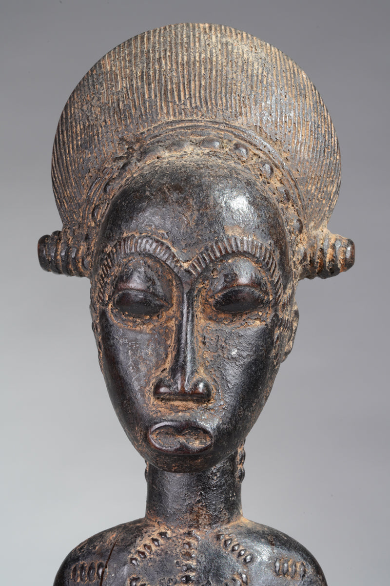 A Baule statue