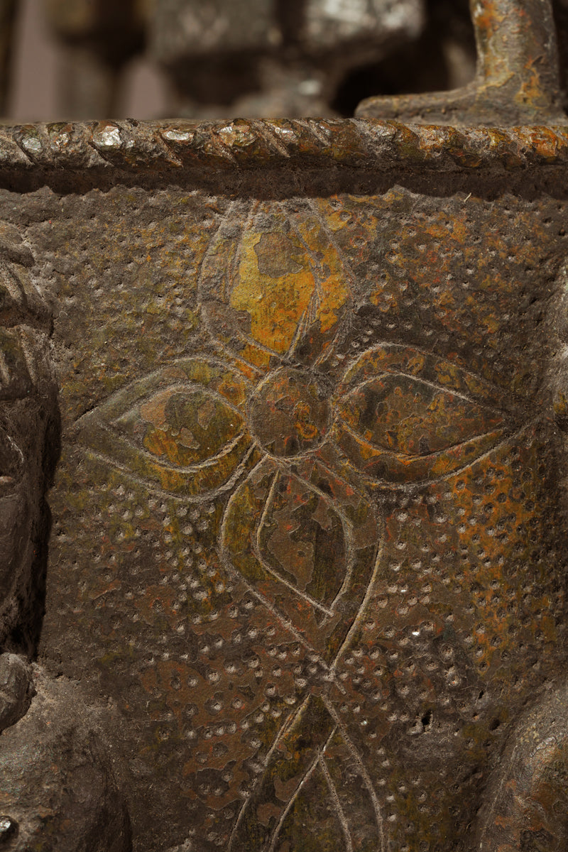 A brass "Altar of the Hand" - Ikegobo