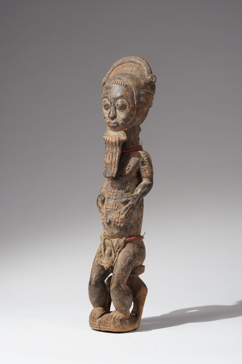 A male Baule sculpture