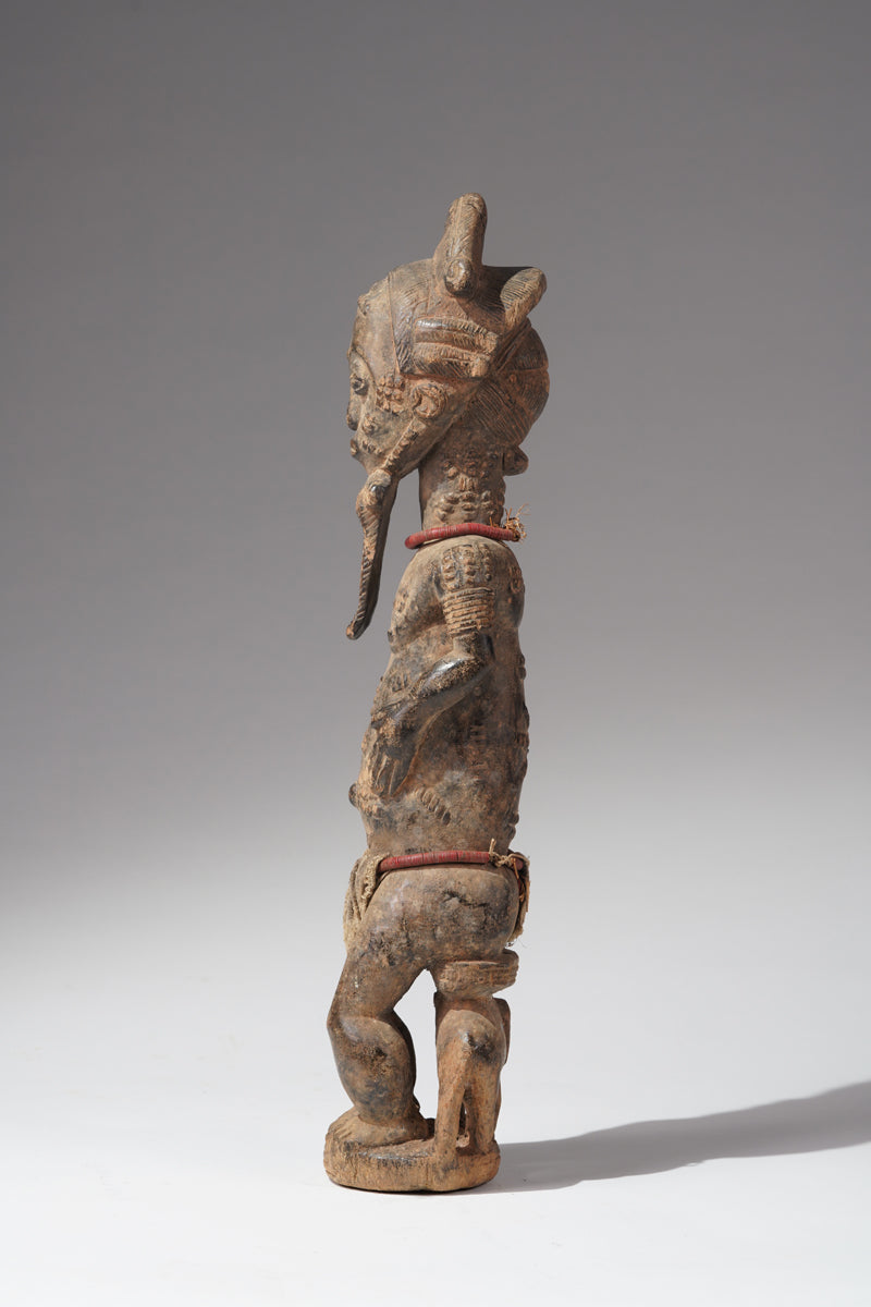 A male Baule sculpture