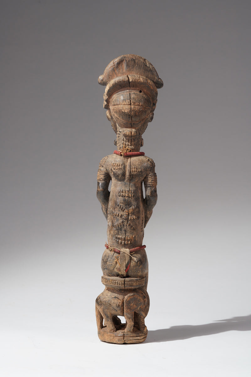 A male Baule sculpture