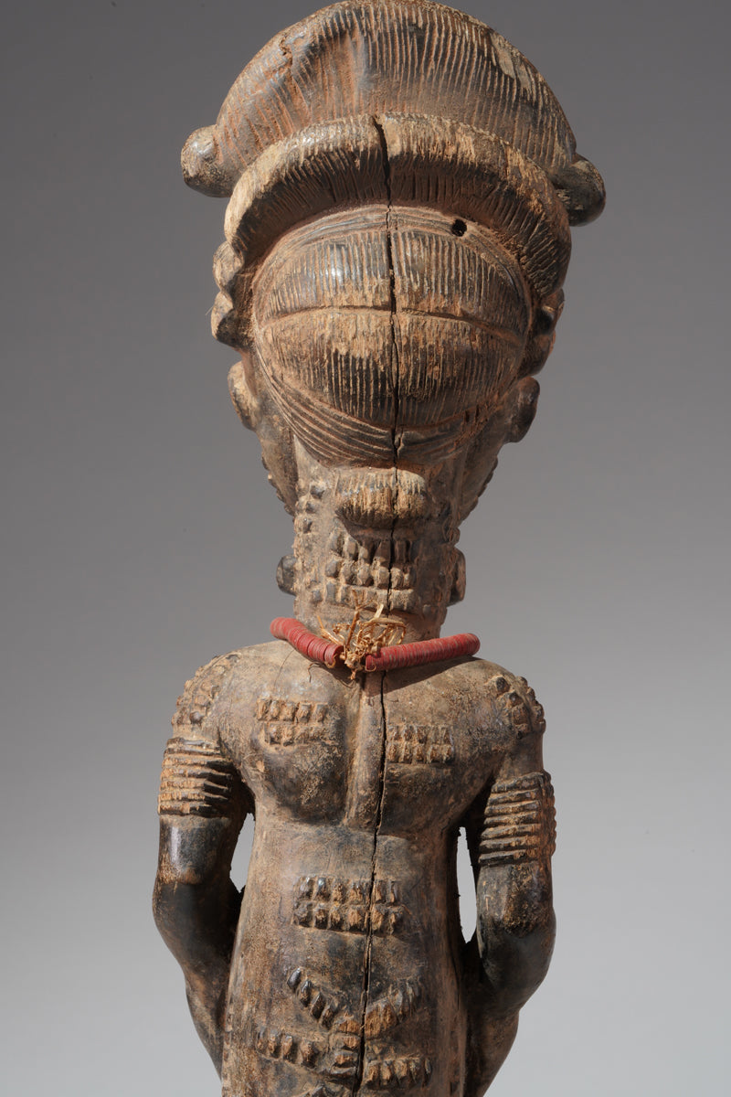 A male Baule sculpture
