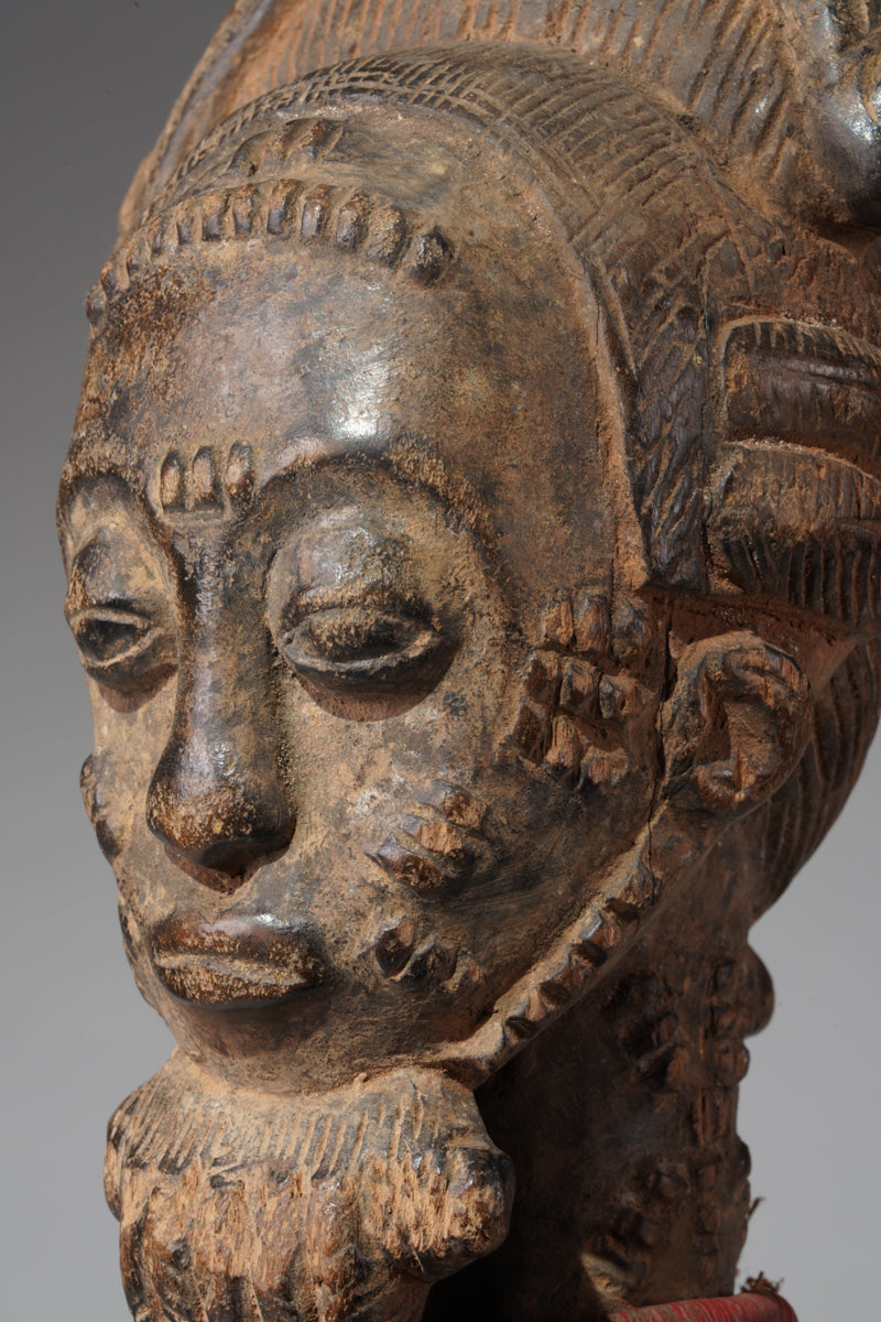 A male Baule sculpture