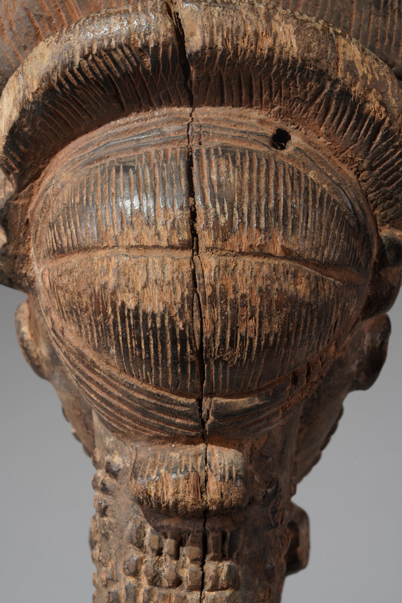 A male Baule sculpture