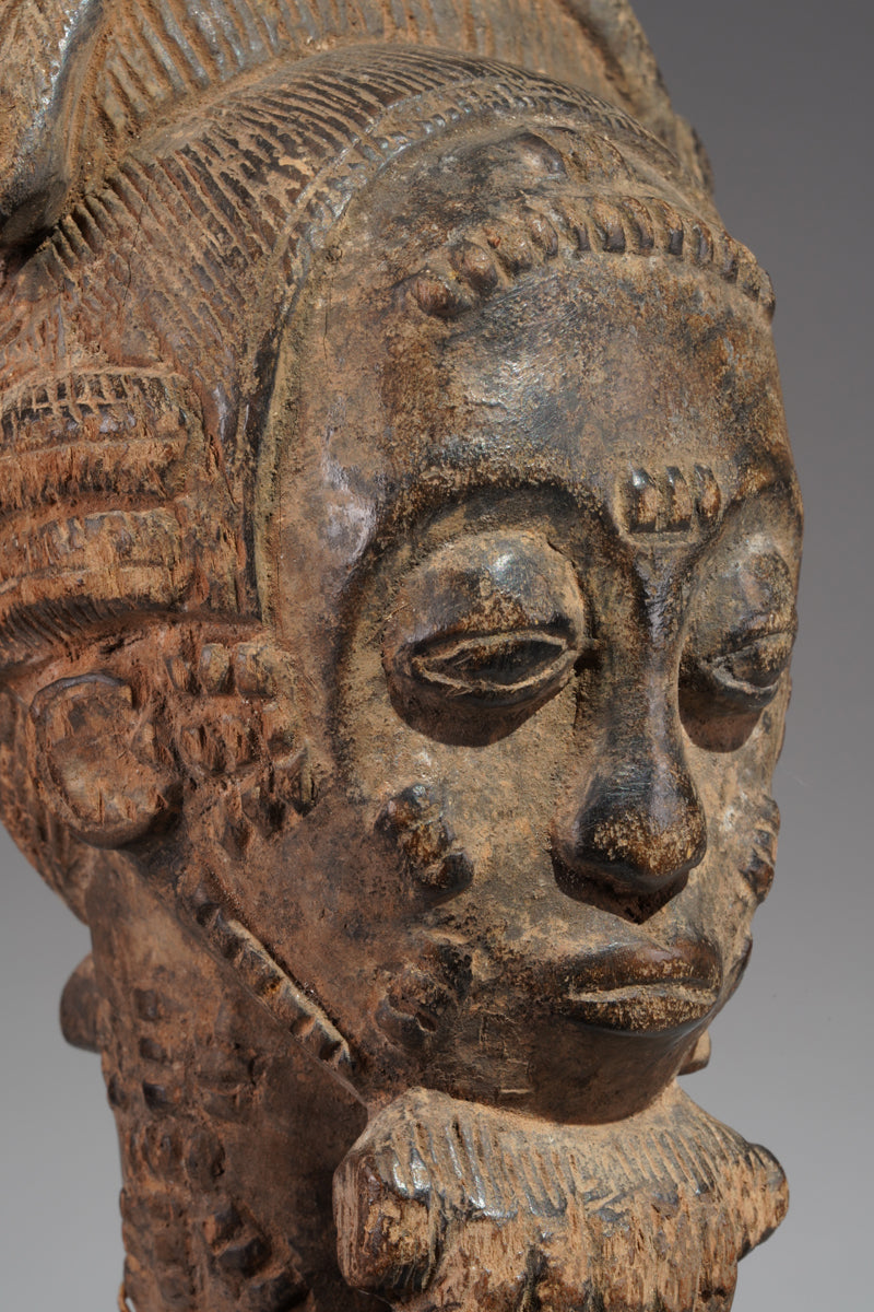 A male Baule sculpture