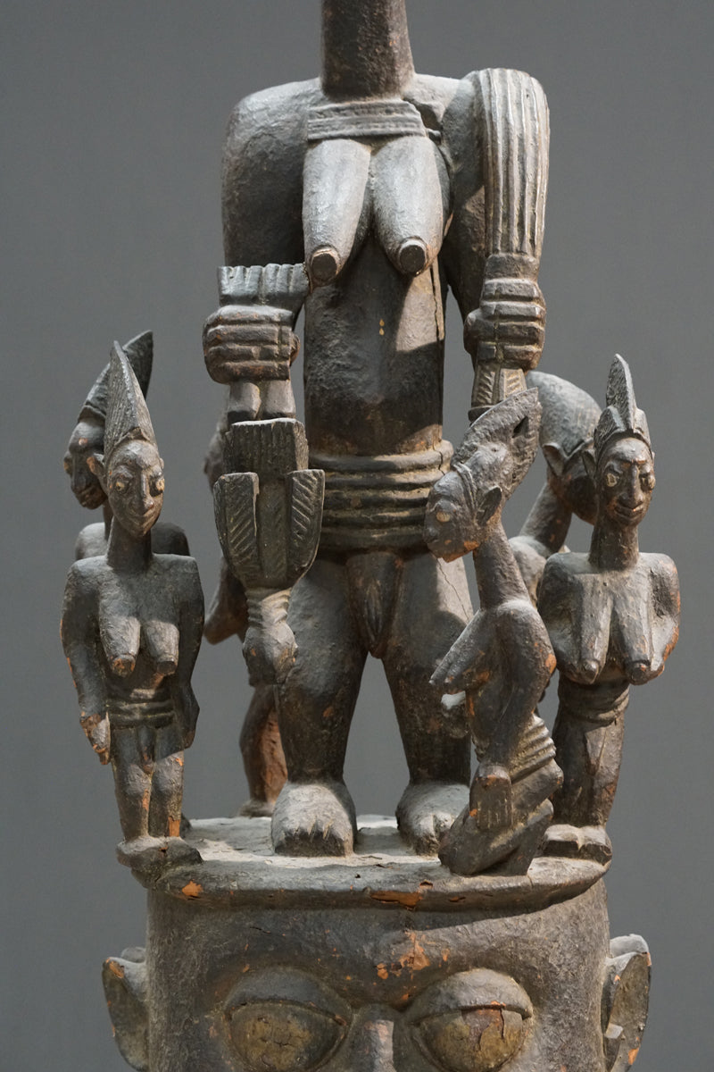 An Epa / Elefon mask of Olówè of Isè