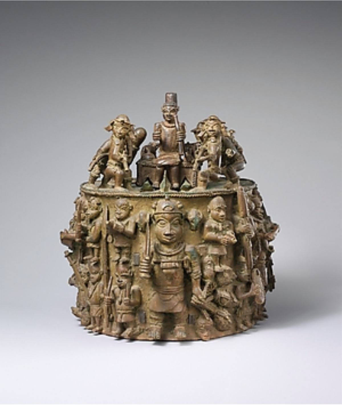 An Ikẹgobọ Altar sculpture,