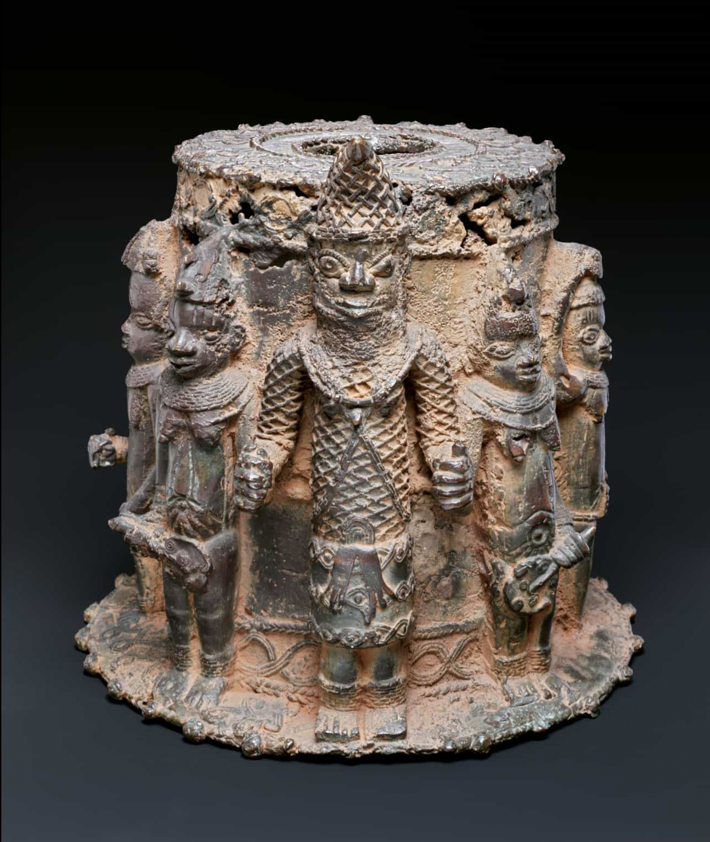 An Ikẹgobọ Altar sculpture,