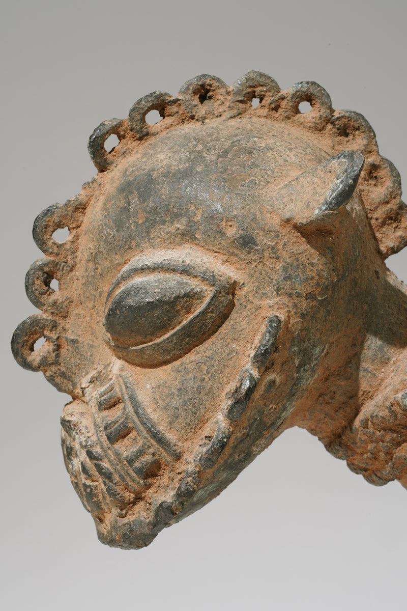 An Ogboni bronze in shape of a horserider