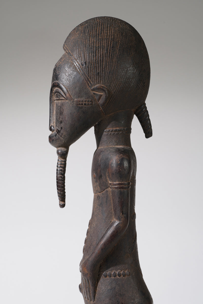 A Baule sculpture