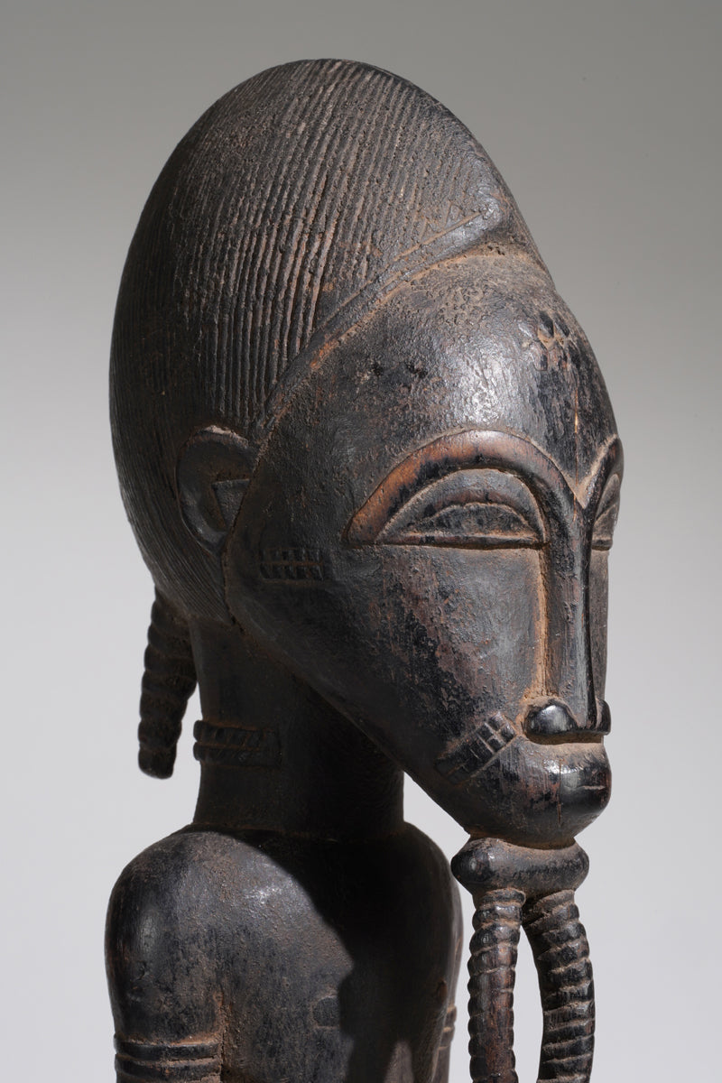 A Baule sculpture