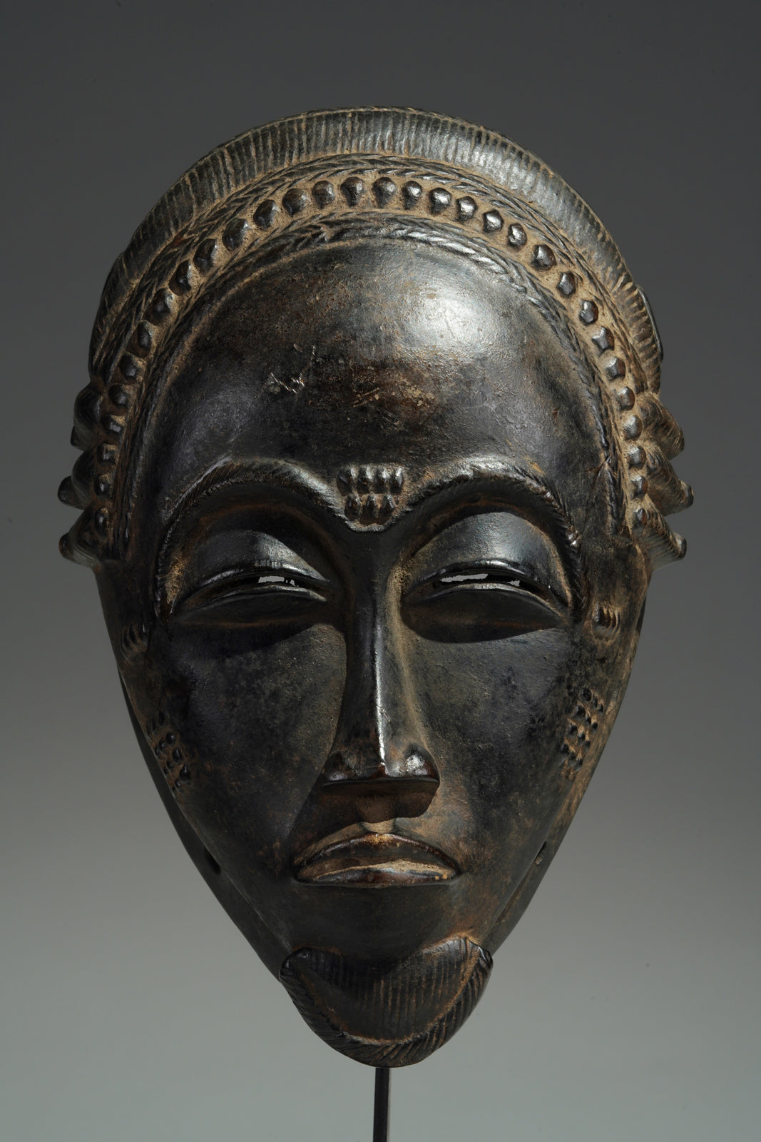 This Baule ceremonial mask