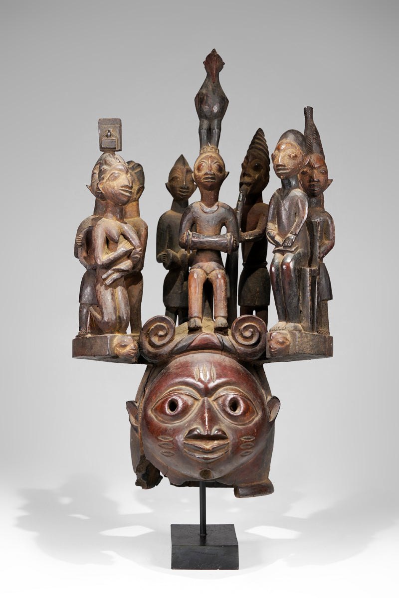 A fragmentary Gelede Mask