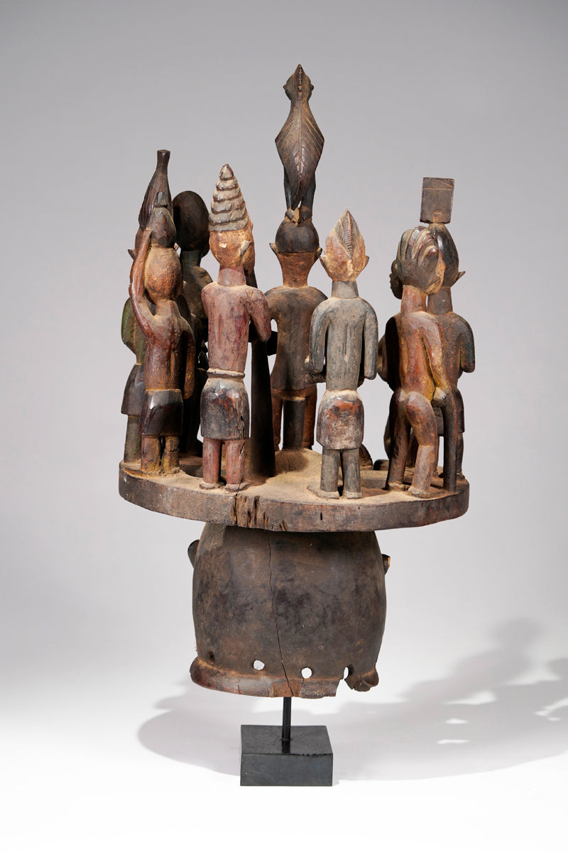 A fragmentary Gelede Mask