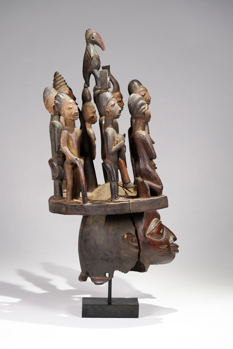 A fragmentary Gelede Mask