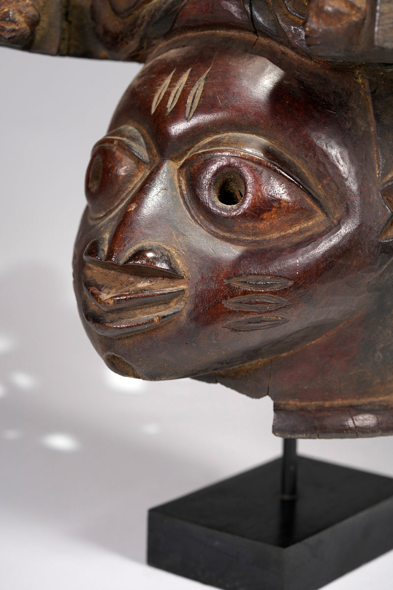 A fragmentary Gelede Mask