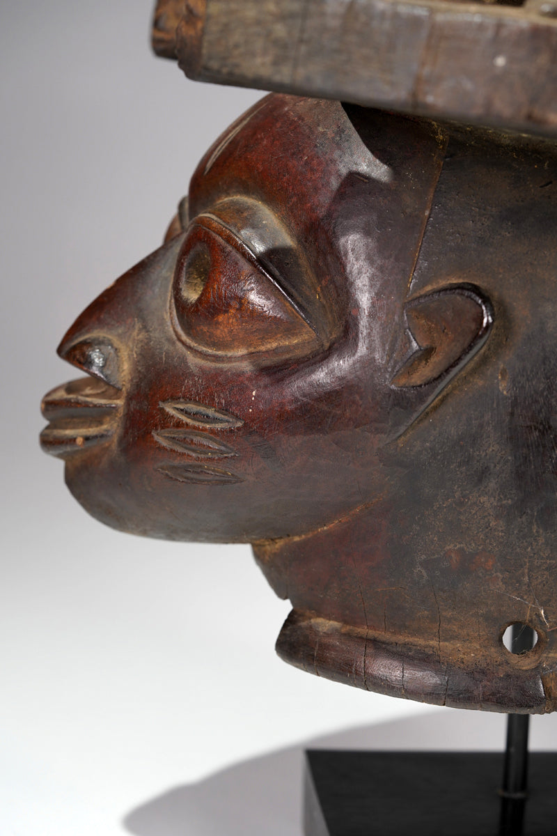 A fragmentary Gelede Mask