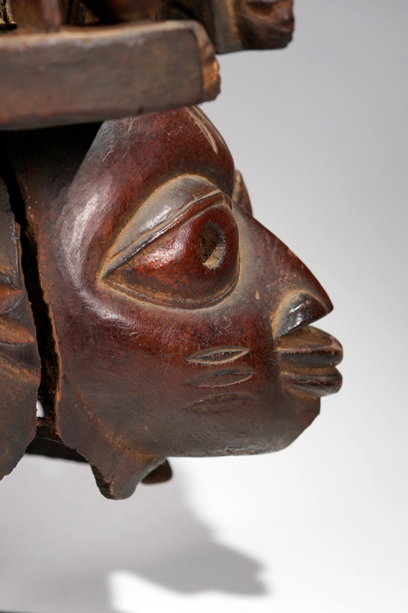 A fragmentary Gelede Mask