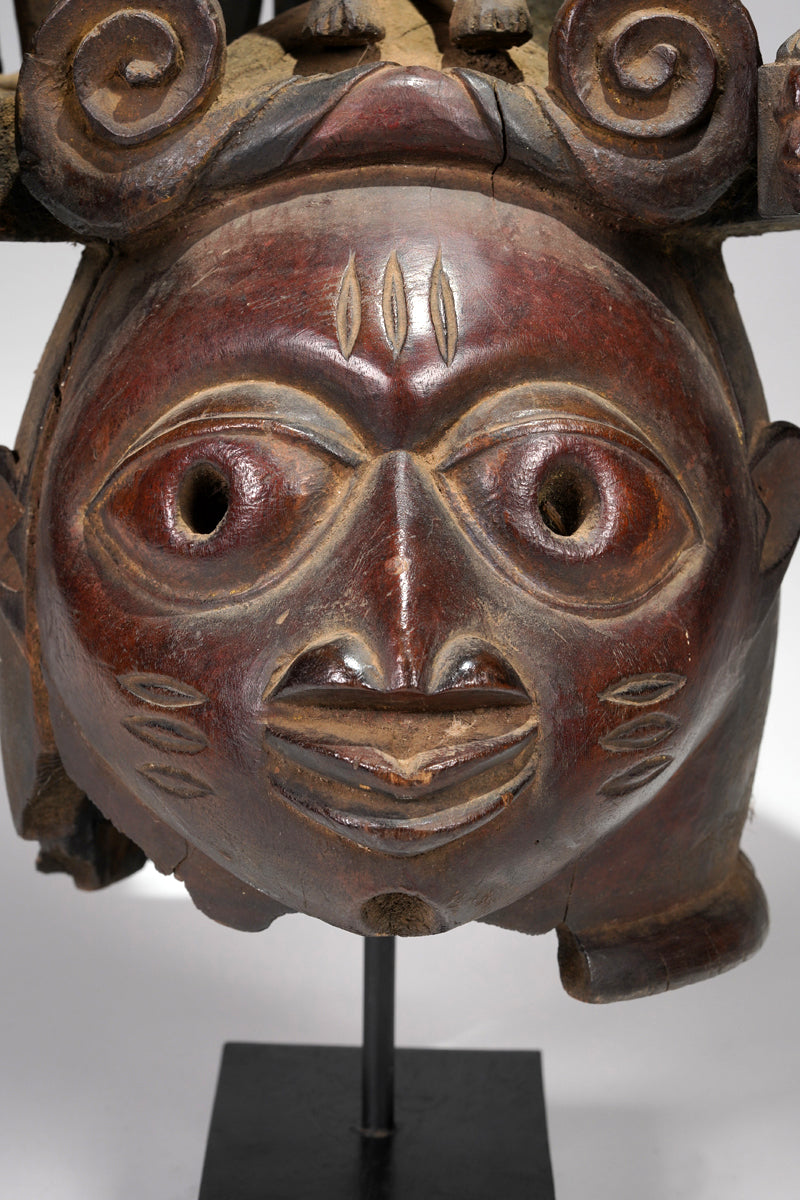 A fragmentary Gelede Mask