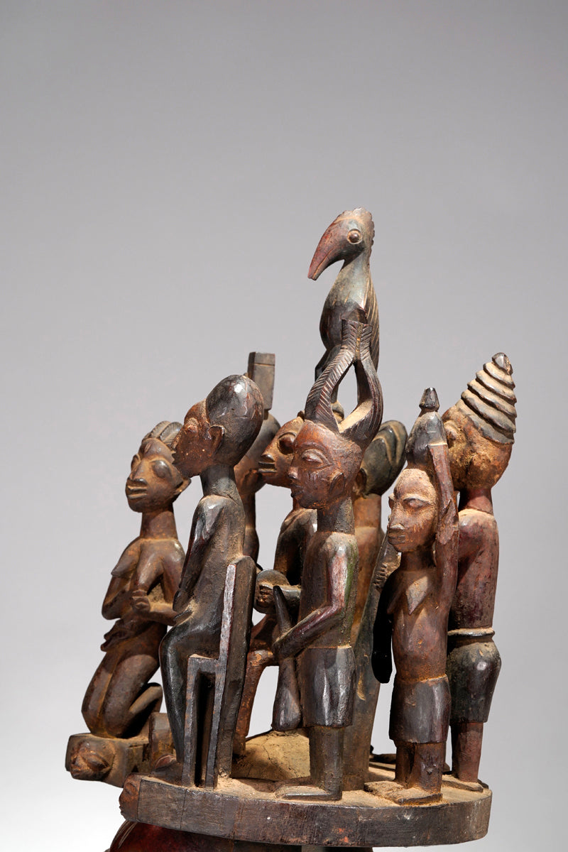A fragmentary Gelede Mask