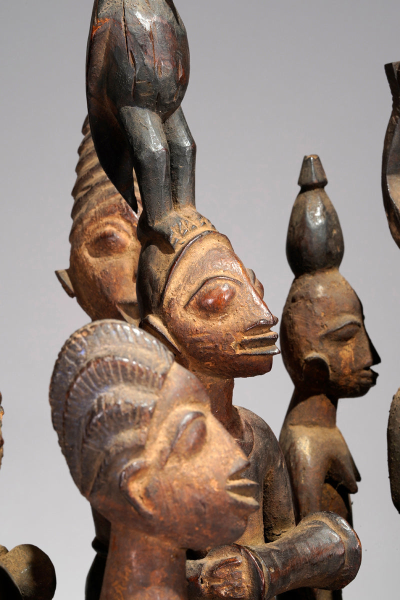A fragmentary Gelede Mask