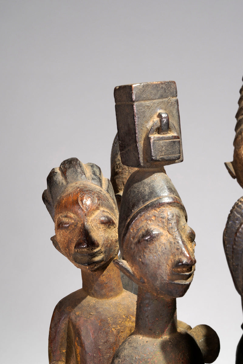 A fragmentary Gelede Mask