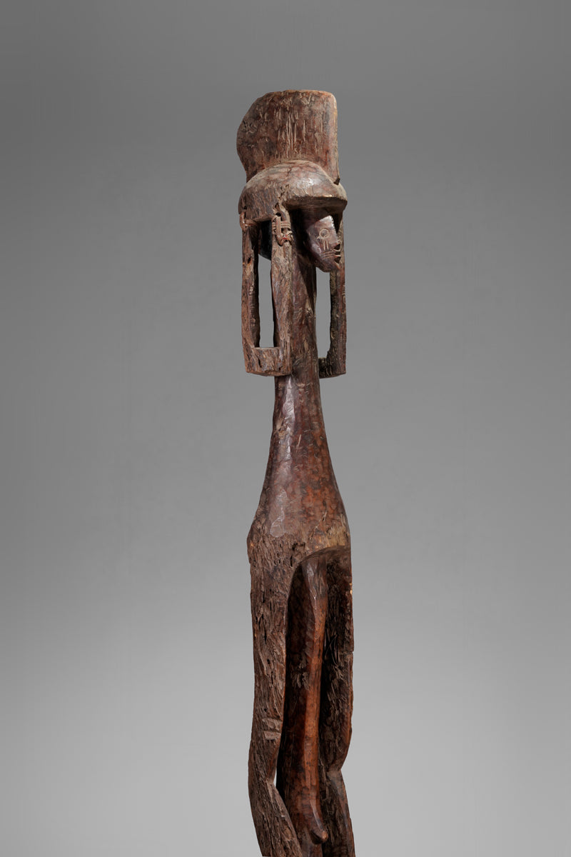 A very tall Mumuye sculpture
