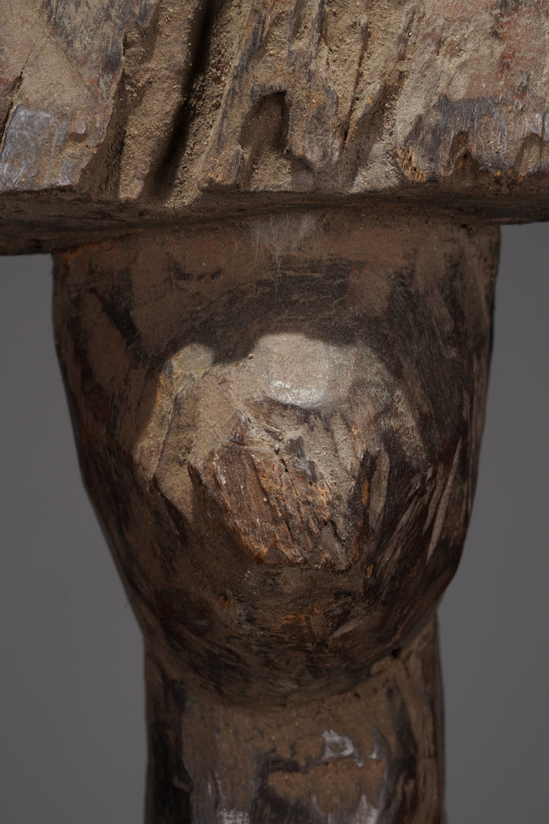 A very tall Mumuye sculpture