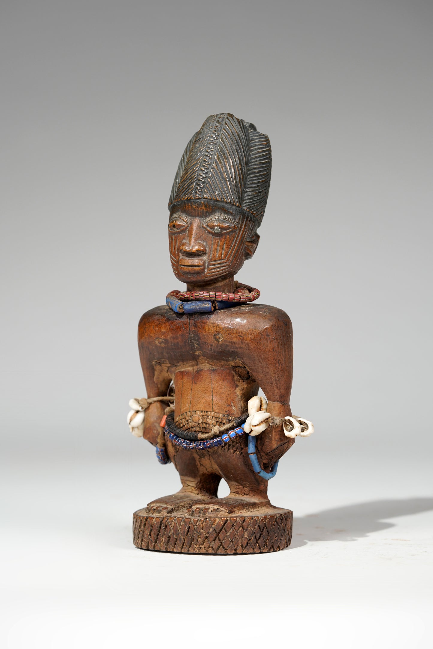 Ibeji male twin figures