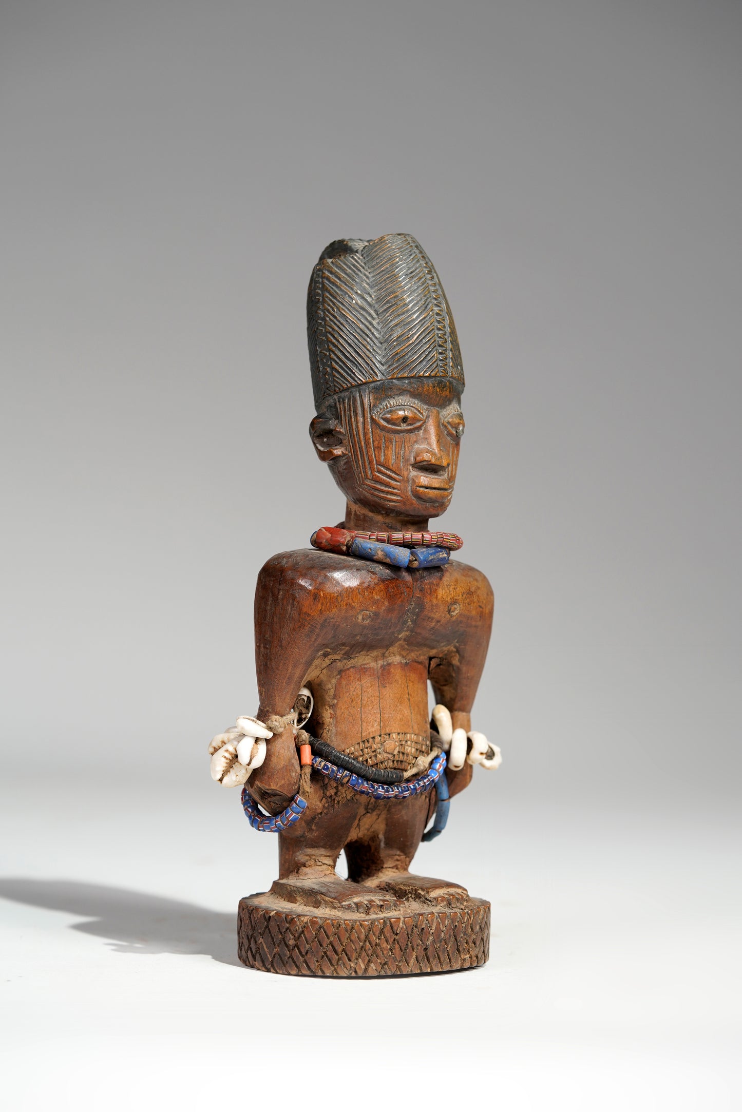 Ibeji male twin figures