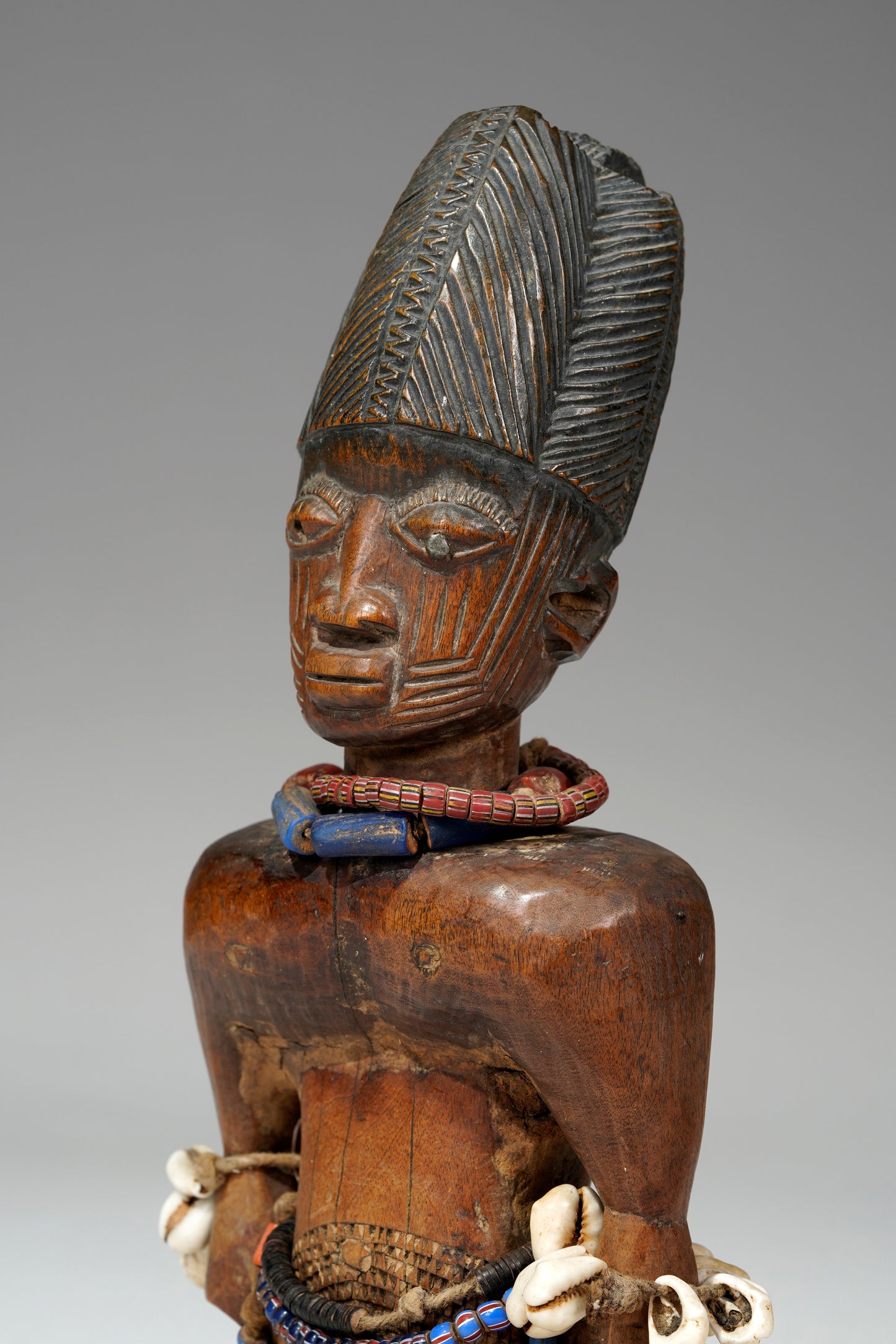 Ibeji male twin figures