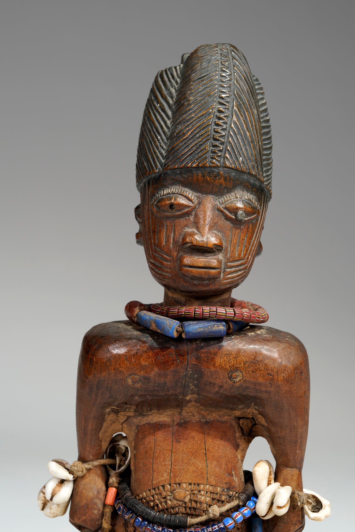 Ibeji male twin figures